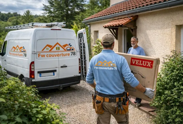 Cas chantier à Villeneuve-d'Ascq : toiture en tuiles d'une maison de village à Flers Bourg – Couvreur 59